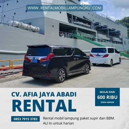 Afia Jaya Abadi Sewa rental Mobil Lampung