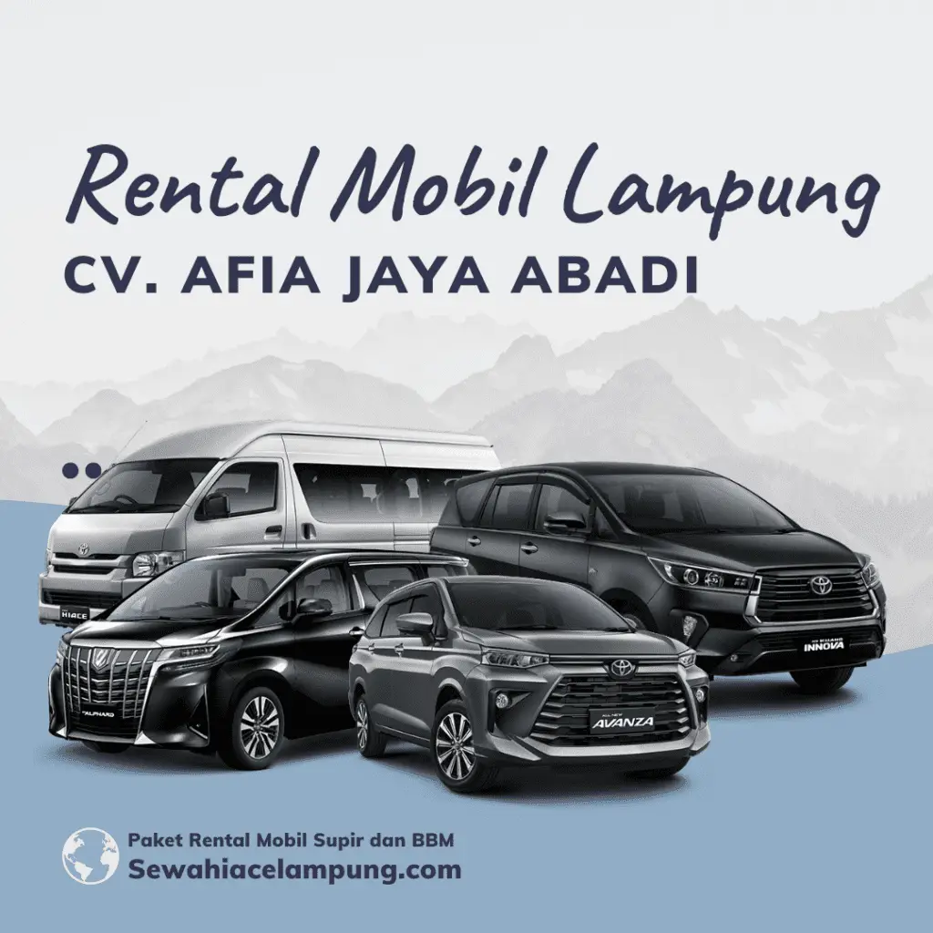 4 Rekomendasi Info Rental Mobil di Lampung Rental Mobil Di Lampung