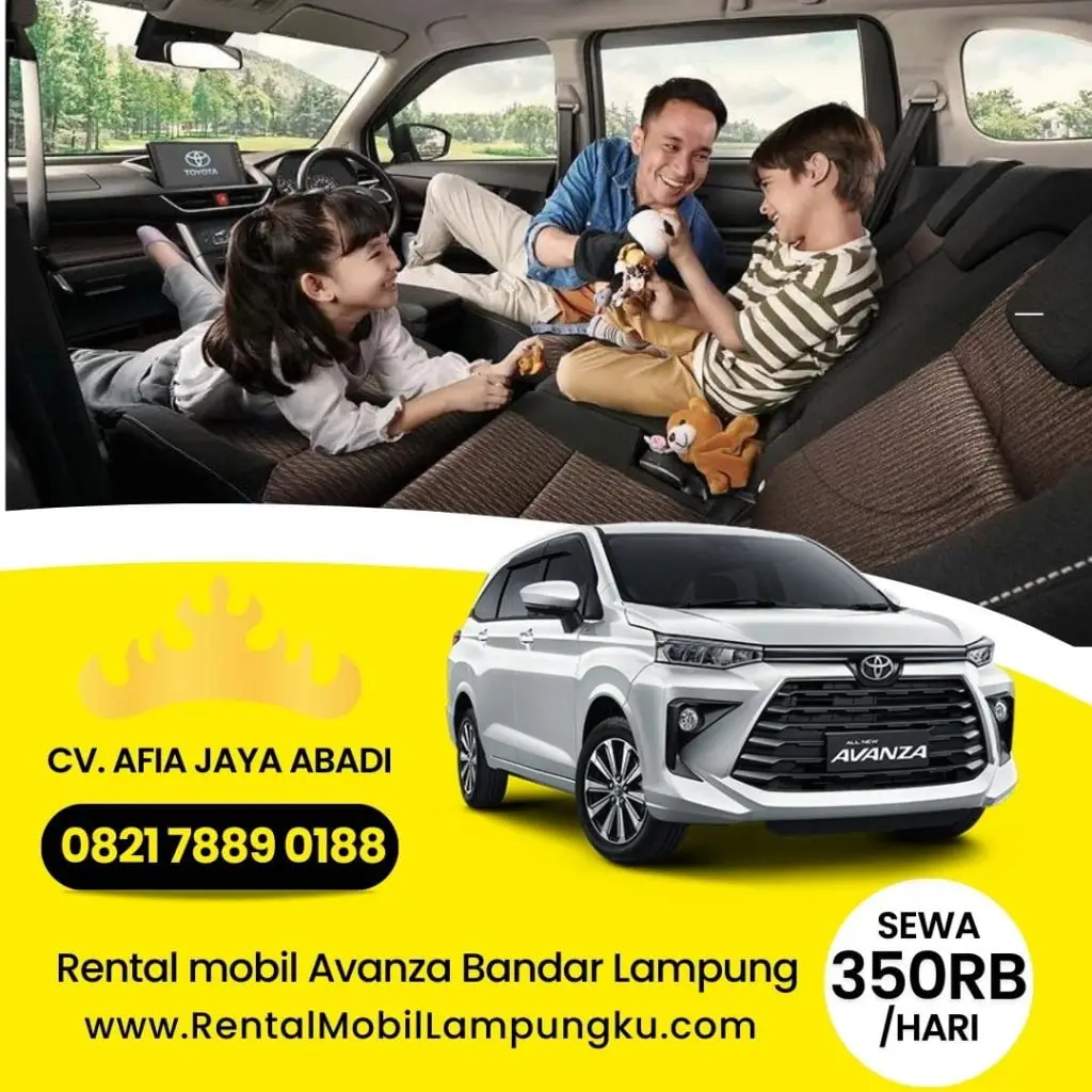 Rental Mobil Avanza Liwa Lampung Barat Lepas Kunci Sewa Mobil Bandar Lampung