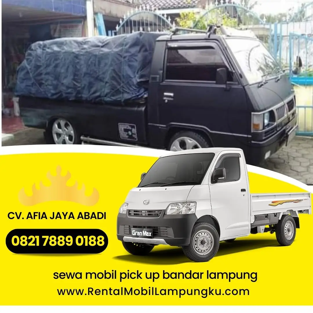 Harga Sewa mobil pick up L300 Cuma 150K Bandar Lampung sewa mobil pick up bandar lampung