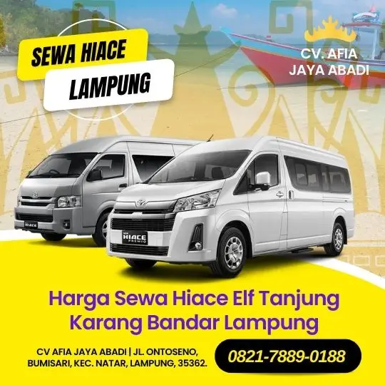 Rental Mobil Elf di Metro Lampung bersama CV Afia Jaya Abadi Rental Mobil Elf di Metro Lampung