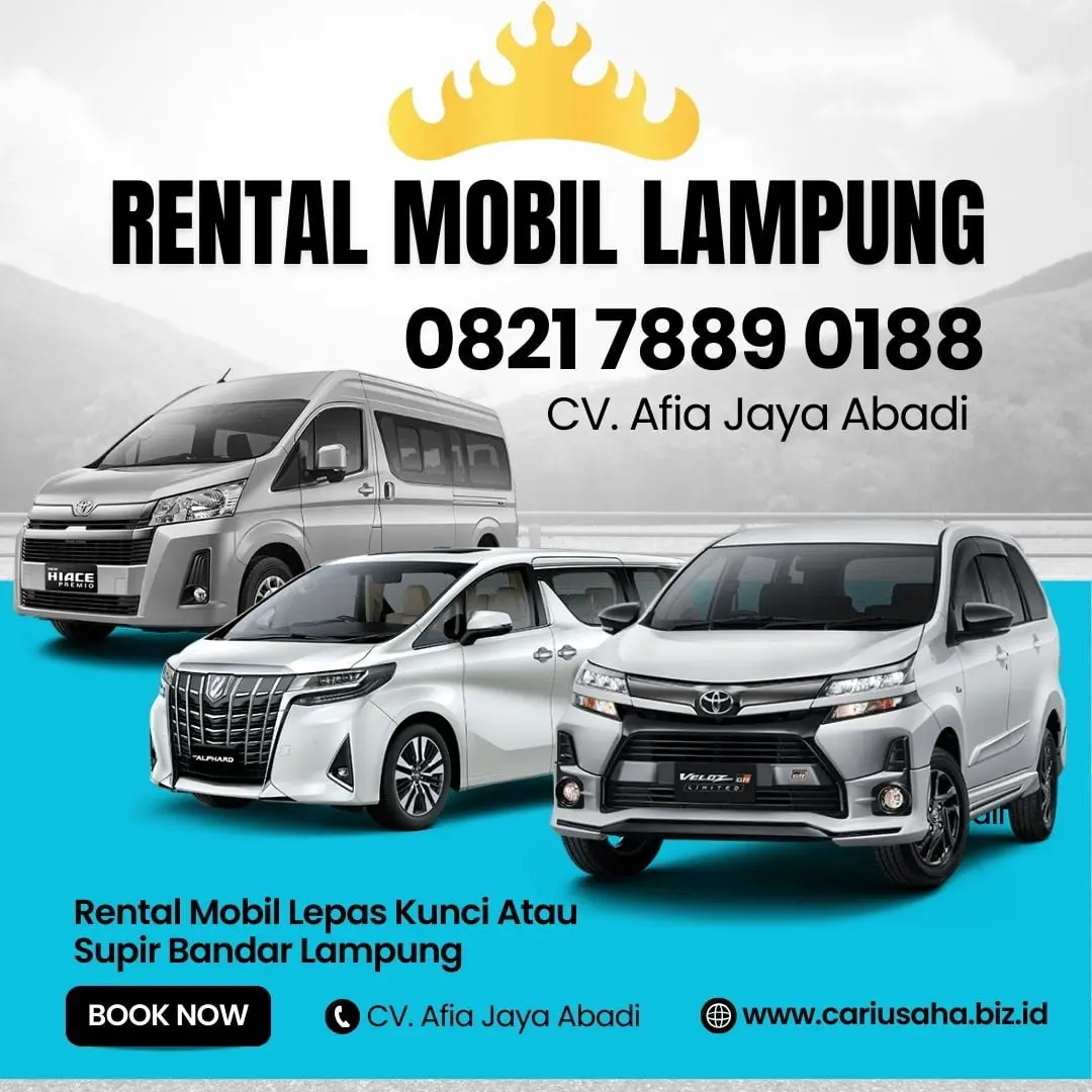 Sewa Mobil Kalianda Lampung Selatan Jasa Rental Mobil Lampung