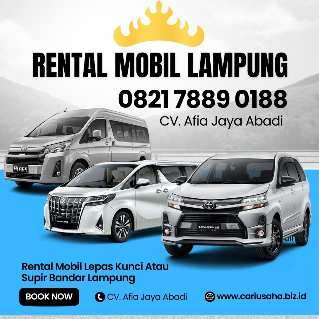 Rental mobil Pajero Bandar Lampung terdekat