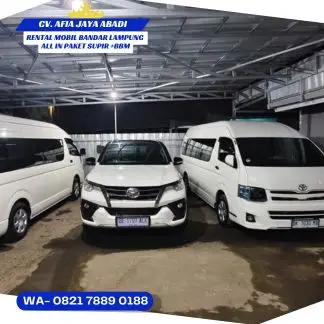 Rental Mobil Lepas Kunci Bandar Lampung atau Paket Supir 350rb Rental Mobil Bandar Lampung