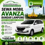 Sewa Mobil Avanza Bandar Lampung