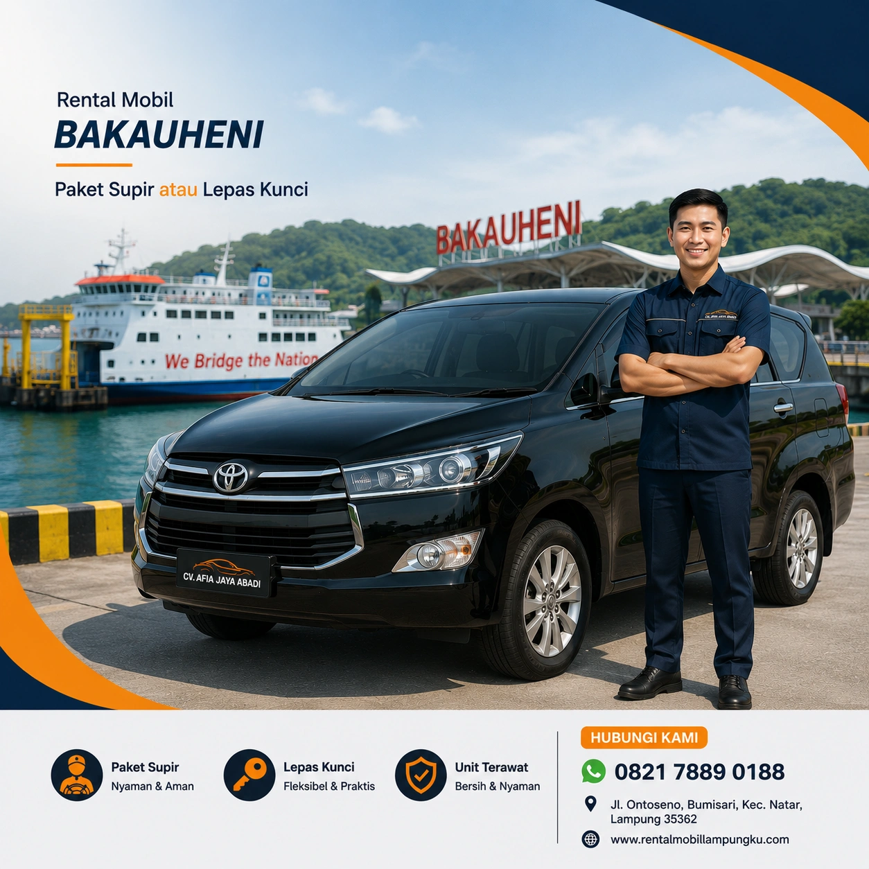 Rental Mobil Bakauheni Paket Supir atau lepas kunci Rental Mobil Bakauheni Paket Supir Atau Lepas Kunci