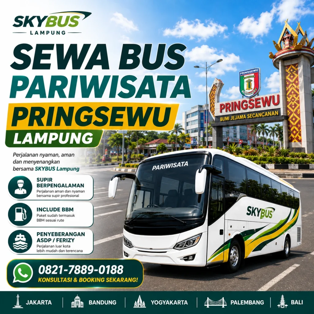 Sewa Bus Pariwisata Pringsewu Lampung sewa bus pringsewu lampung