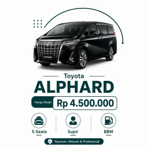 sewa alphard bandar lampung cv afia jaya